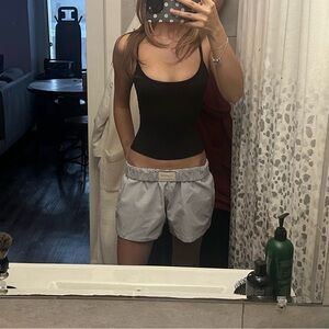 NWOT *sold out* studio seven designs lila lounge shorts - blue pinstripe